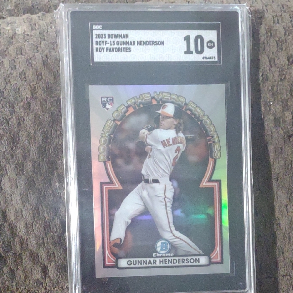 2023 Bowman Rookie of the Year Favorites Card